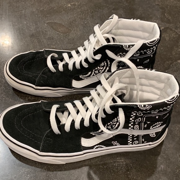 Men’s Vans Sk8 Hi Peace Paisley - Picture 3 of 13